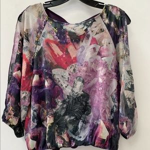 alice+olivia blouse size medium